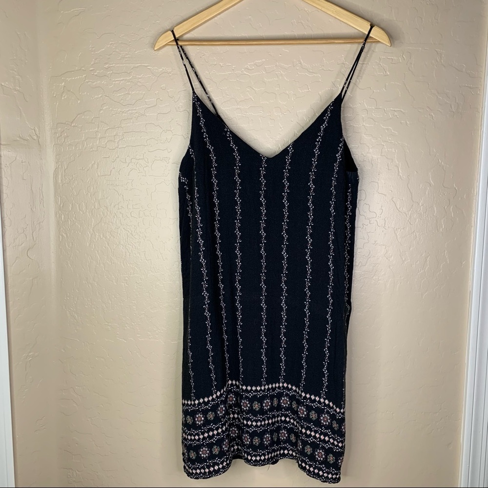 Lulus Jasmine Black Floral Print Toss On Tank Dre… - image 2